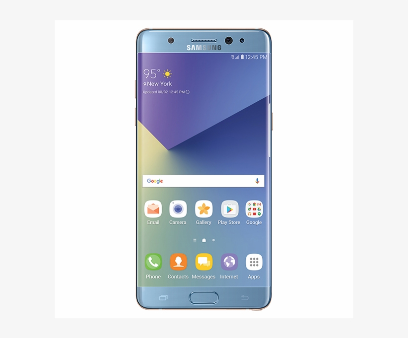 Explore Samsung Mobile Phones, Providing Businesses - Samsung Galaxy Note7 - 64 Gb - Blue Coral - T-mobile, transparent png download