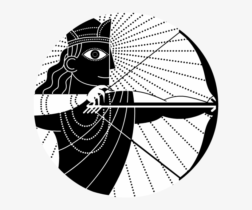 The Ten Avatars Of Vishnu - Black & White Dashavatar, transparent png download