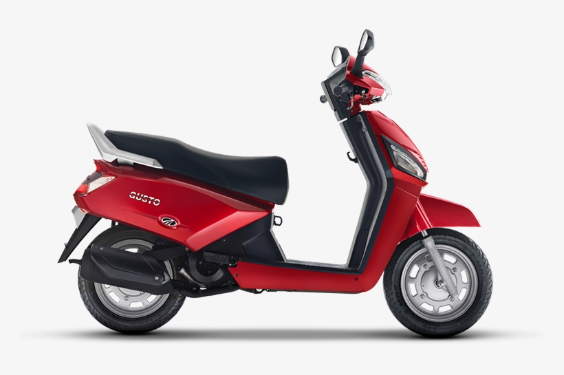 Volcanic Red - Mahindra Gusto 125, transparent png download