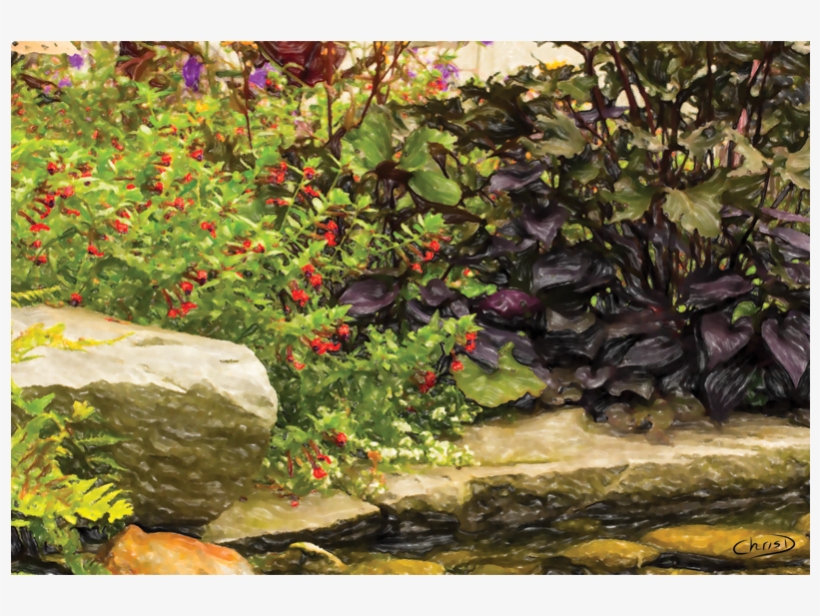 Digital Watercolour And Airbrush Printed On Canvas - Qantu, transparent png download