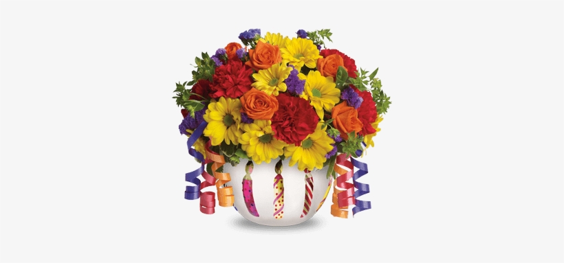 Brilliant Birthday Blooms - Flowers Gift, transparent png download