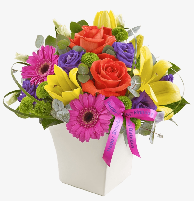 Vector Library Download Happy Vibrant Exquisite Arrangement - Vibrant Exquisite Arrangement Interflora, transparent png download