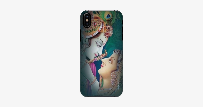 Krishna Radha Slim Back Cover For Apple Iphone X - Laboutiquedeflaure Earrings '' Couple In Love India, transparent png download