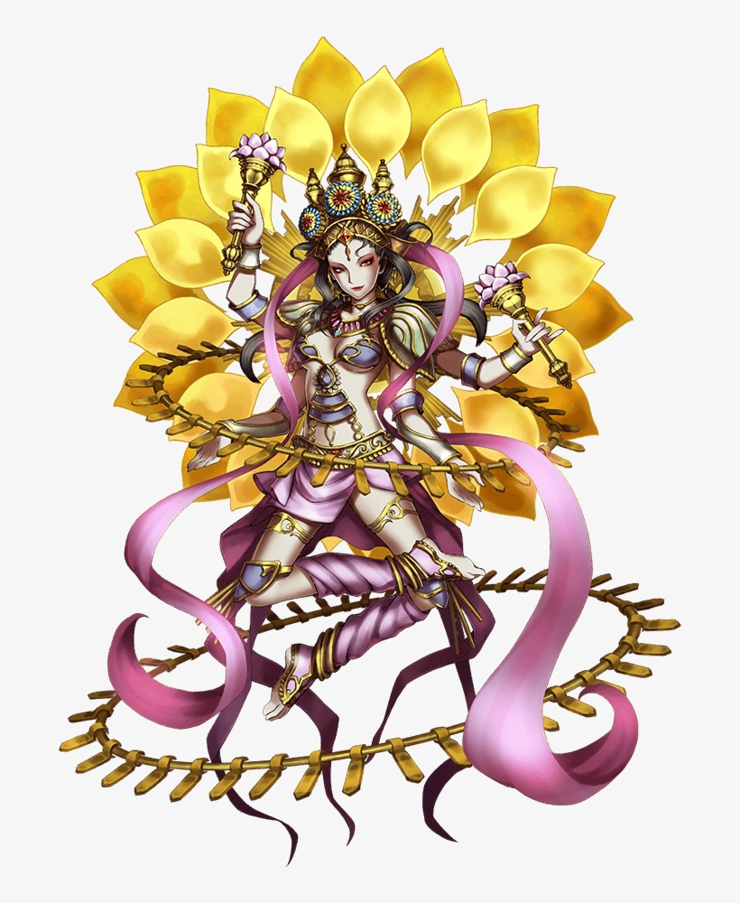 Ffbe Lakshmi Artwork 3 - Final Fantasy Lakshmi, transparent png download