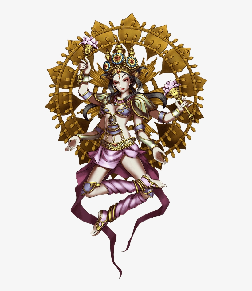 Ffbe Lakshmi Artwork - Lakshmi Final Fantasy, transparent png download