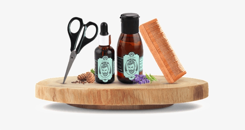 Beard - Man Company Beard Combo With Almond, transparent png download
