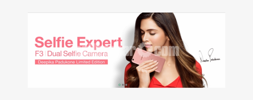 Oppo F3 Deepika 65% Off - Oppo F3, transparent png download