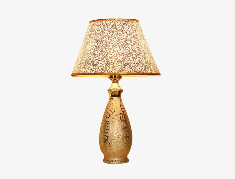 Ceramic Lamp Png File - Lamp, transparent png download