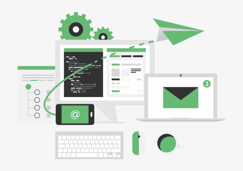 Email Marketing Keeps You In Touch - Email, transparent png download
