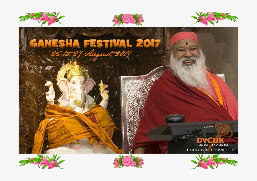 Ganapathy Sachchidananda Swamiji Ganeshchaturti - Religion, transparent png download