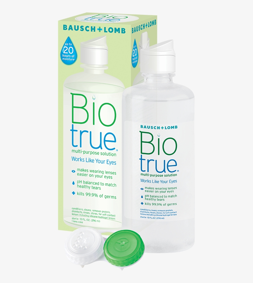 Biotrue Product Shot - Bio True, transparent png download