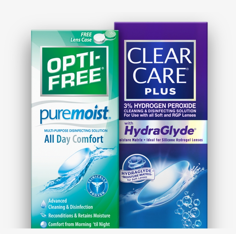 Read More - Opti Free Puremoist Disinfecting Solution, Multi-purpose,, transparent png download