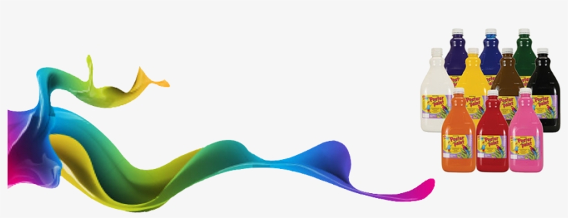 Poster Paint Blue 2 Litre, transparent png download