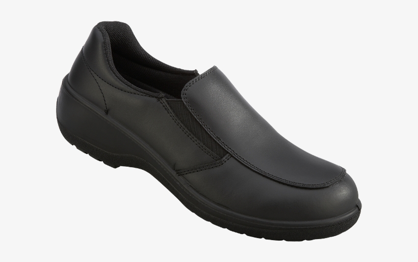 Topaz Slip On Ladies Shoe - Vixen Ladies Topaz S3 Safety Shoe - Black, transparent png download
