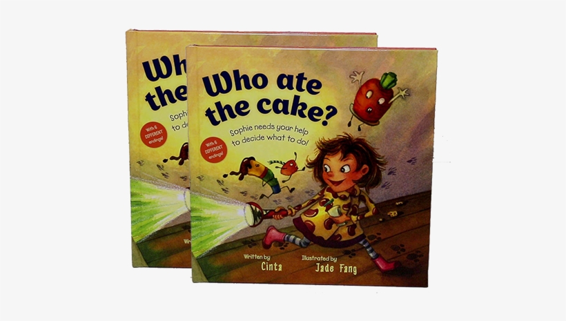 Who Ate The Cake Plus The Colouring In Book Of The - Jade Fang Illustrator, transparent png download