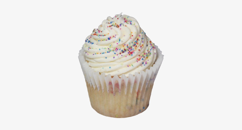 Regular Vanilla Birthday Cake - Birthday Cake Butterfinger Ice Cream Menu, transparent png download