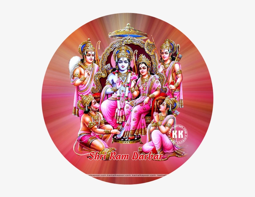 Shri Raghunath Mandir, Maan Nagar, Batala - Shri Ram Darbar, transparent png download