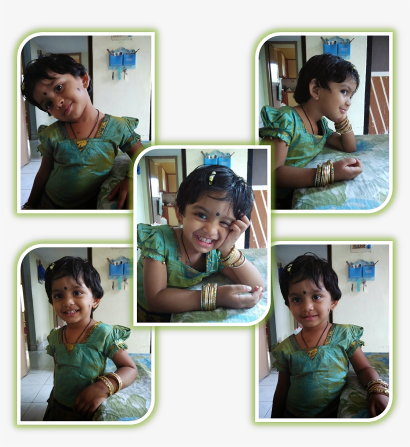And Yeh My Little Pataka In All Her Cute Cute Nakhra's - Collage, transparent png download
