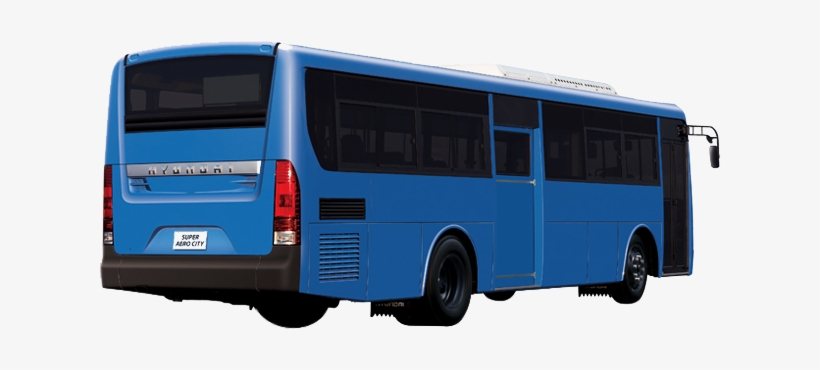 Bus Front Png - Hyundai Super Aero City Bus, transparent png download