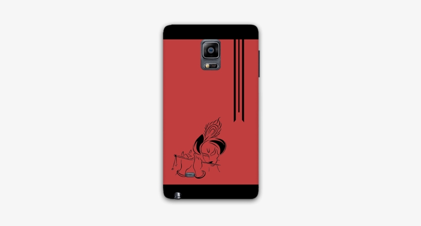 Lord Krishna Face With Murli Samsung Note Edge Mobile - Iphone, transparent png download