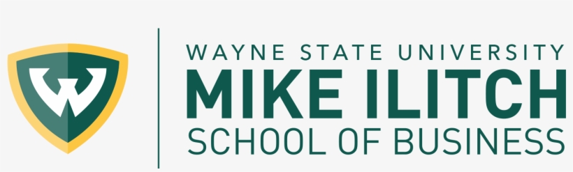 Horizontal, Full Color - Mike Ilitch School Of Business Logo, transparent png download