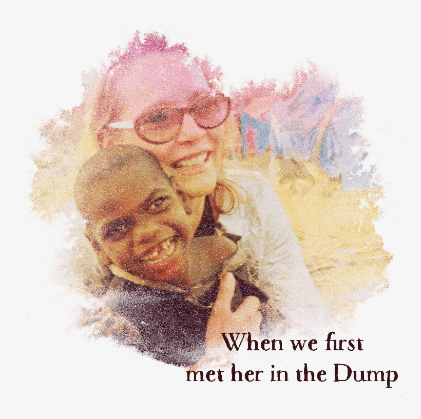Bhavani With Winnie In The Dump - Poster, transparent png download