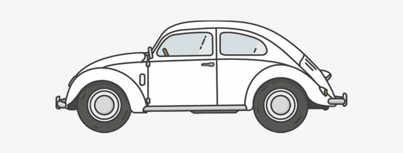 Volkswagen Beetle, transparent png download