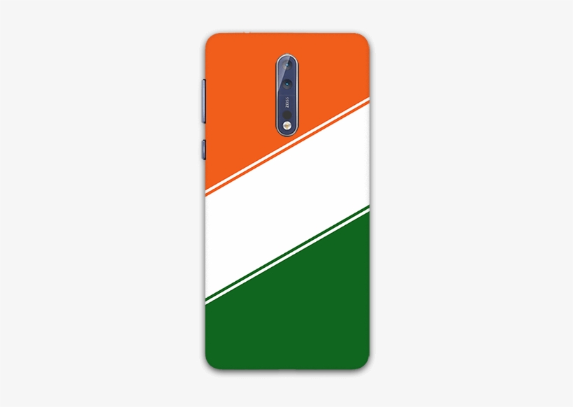 Indian Flag Color Nokia 8 Mobile Case - Mobile Phone, transparent png download
