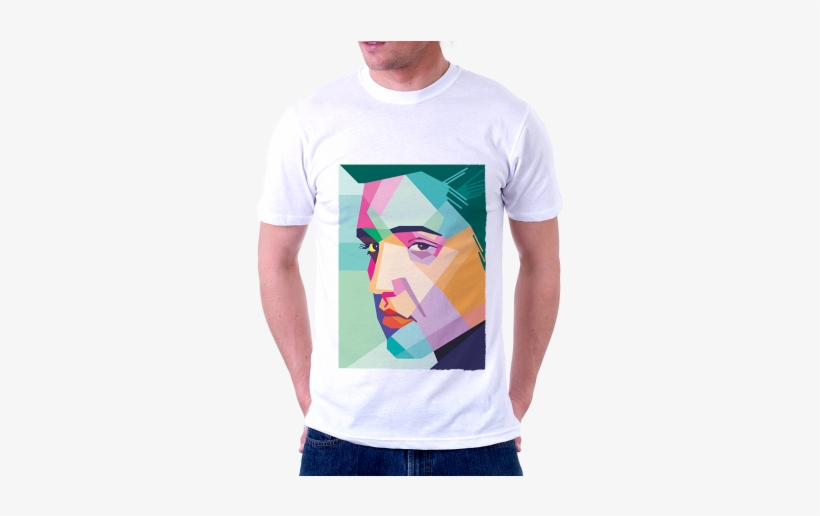 Elvis Pop Art T-shirt - Cycling, transparent png download