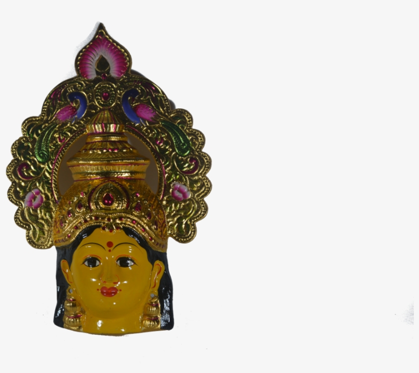 Amman Face With Arch-peacock - Varalakshmi Vratam, transparent png download