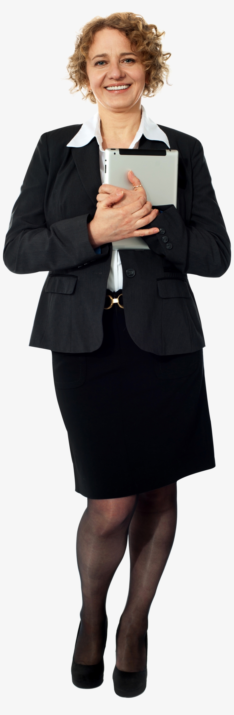Women In Suit Png Image, transparent png download
