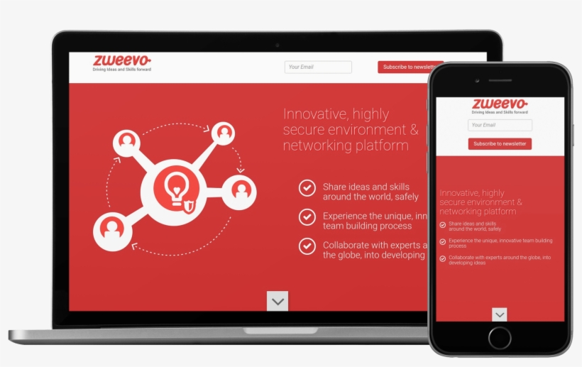 Zweevo - Com - Weebly Template, transparent png download