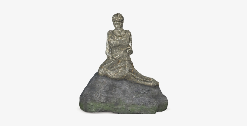 Woman, Stone, Figure, Sculpture, Statue - Estatua De Piedra Png, transparent png download