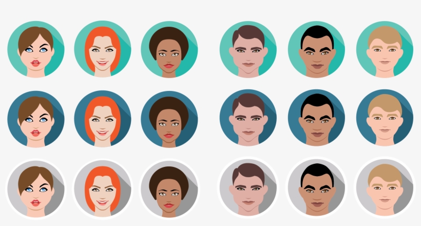 Freebies - Avatars Icons, transparent png download