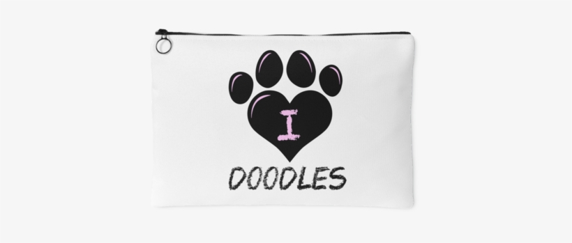 I Heart Doodles Accessory Pouch - You Just Got Schooled Son! Shower Curtain, transparent png download