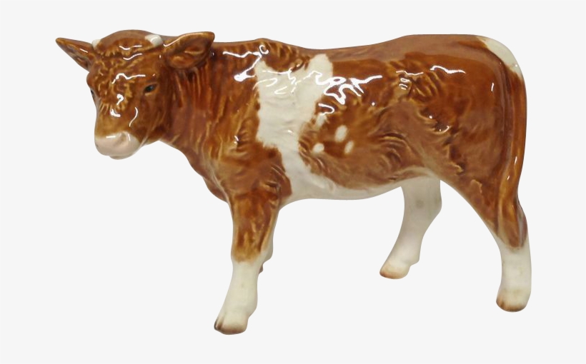 Tall Goebel Cow Figurine - Rabbit, transparent png download
