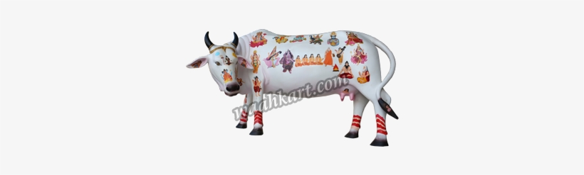 Divine Indian Cow Statue - Bull, transparent png download