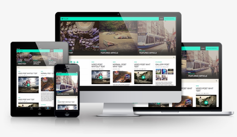 Free Wordpress Theme Of The Week - Gallery Template Free Wordpress, transparent png download