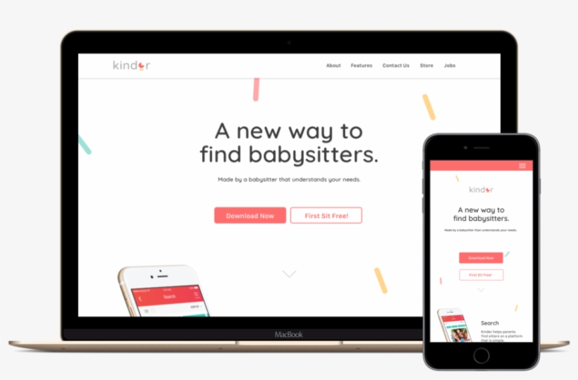 Click Play To View Responsive Design - Iphone, transparent png download