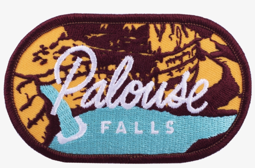 5 Palouse Falls - Washington State Patch, transparent png download