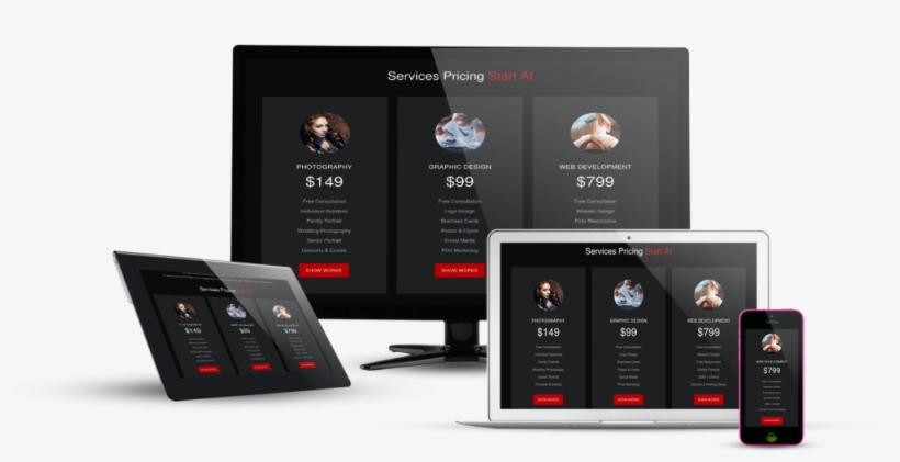Fully Responsive Websites - New York City, transparent png download