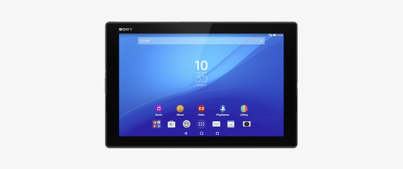 Tablet Entertainment Perfected With Sony's New Xperia™ - Xperia Tablet Z4, transparent png download