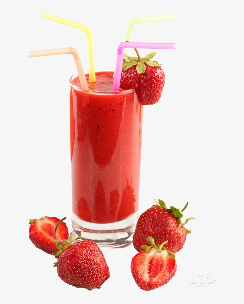 Strawberry Juice - Strawberry Juice Png, transparent png download