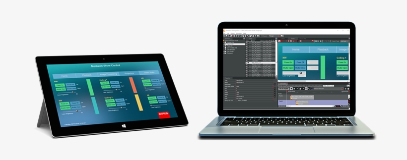 Manager 670 And Tablet Png - Medialon Inc., transparent png download