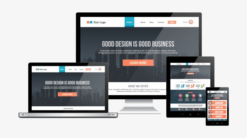 Importance Of Having A Responsive Website - Responsive Website Design, transparent png download