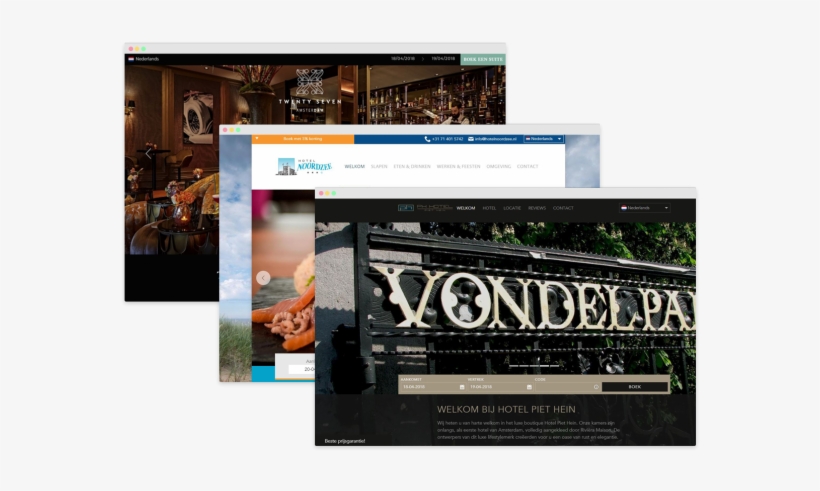Responsive Hotel Website - Hotel, transparent png download