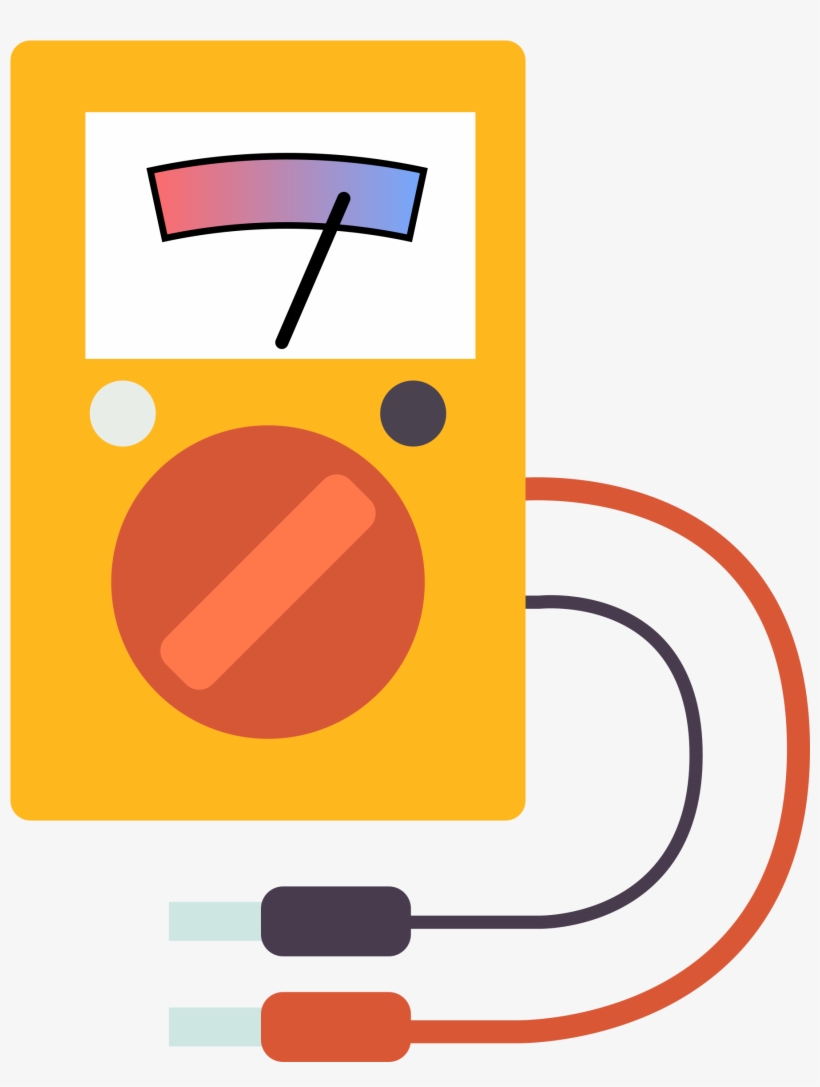 This Free Icons Png Design Of Multimeter Flat Design, transparent png download