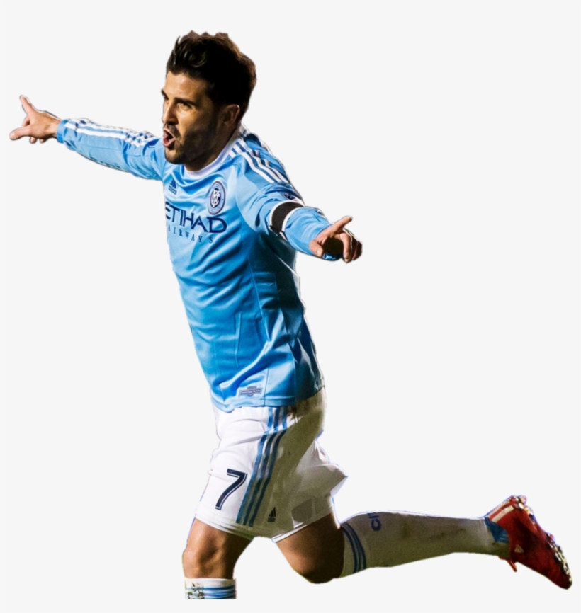 David Villa Png Clipart - David Villa New York City Png, transparent png download