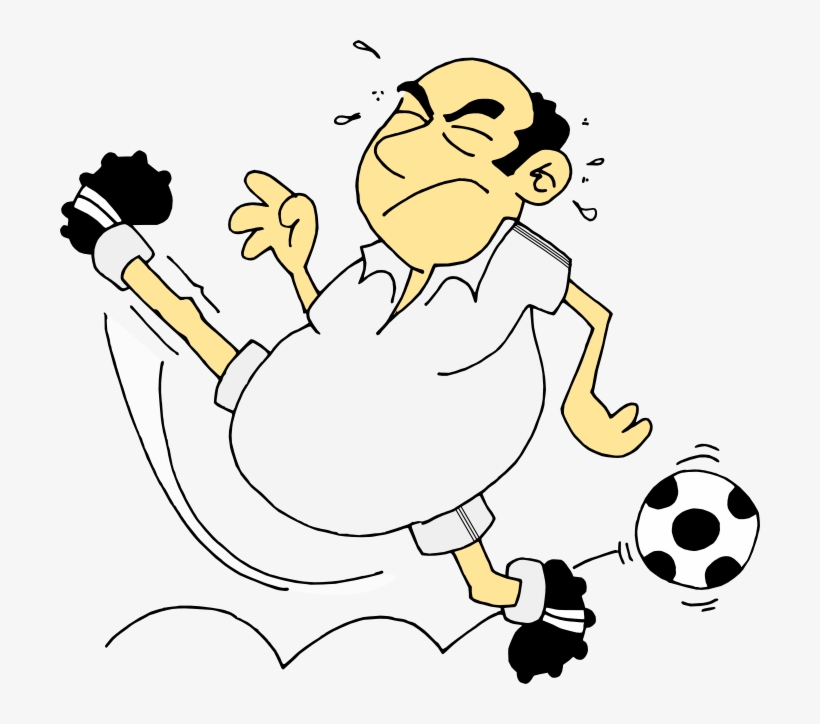 Free Soccer Clipart - Can T Play Soccer, transparent png download
