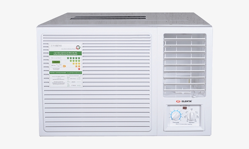 Window Ac 24000 Btu, T3, Tropical Climate, Rotary Compressor - Window, transparent png download
